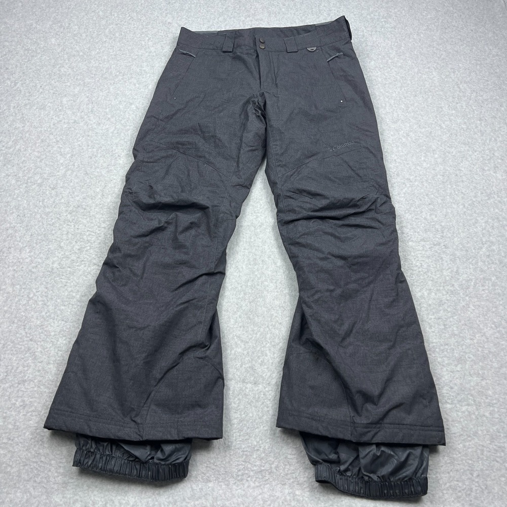 Columbia Snow Pants Women's Medium Gray Omni-Tech Insulated Ski Sports Bootcut